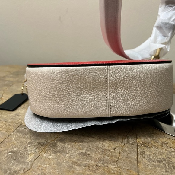 Coach Georgie Saddle Bag In Colorblock - Picture 7 of 15